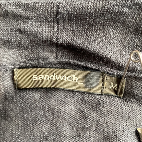 Sandwich grey cardigan - Picture 5 of 7